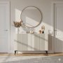 HANAH HOME Komoda Corsa 120 White Travertine - slika 2