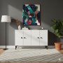 HANAH HOME Komoda Pella 120 White - slika 1