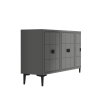 HANAH HOME Komoda Yuka 120 Anthracite - slika 5
