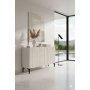 HANAH HOME Komoda Zeynep 120 White Travertine - slika 1