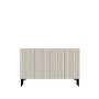 HANAH HOME Komoda Zeynep 120 White Travertine - slika 5