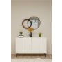 HANAH HOME Komoda Aplos 120 White - slika 1