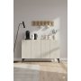 HANAH HOME Komoda Aplos 120 White Travertine - slika 3