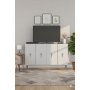 HANAH HOME Komoda Salkım 120 White Silver - slika 2