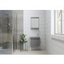 HANAH HOME Set kupatilskog nameštaja (2 komada) Passero 50 Matte Grey - slika 2
