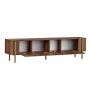 HANAH HOME TV Polica Nexus Barok Walnut Gold - slika 4
