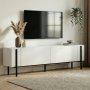 HANAH HOME TV Polica Nexus White Black - slika 1