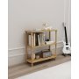 HANAH HOME Polica za knjige Hrast Rosa 3 - slika 3