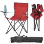 Bolzz KAMPERSKA/RIBOLOVACKA SKLOPIVA STOLICA CRVENA - slika 2