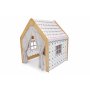 HANAH HOME Šator za dečiju igru Wooden Tent Pink - slika 1