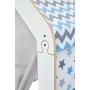 HANAH HOME Šator za dečiju igru Wooden Tent White Blue - slika 3