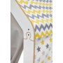 HANAH HOME Šator za dečiju igru Wooden Tent White Yellow - slika 3
