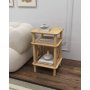 HANAH HOME Bočni stočić Hrast Castagno - slika 3