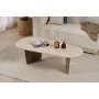 HANAH HOME Klub stočić Ovalis Travertine Walnut - slika 4