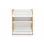 HANAH HOME Polica za knjige Seagull Natural White - slika 3