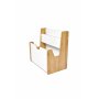 HANAH HOME Polica za knjige Crane Natural White - slika 3