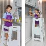 HANAH HOME Dečiji tobogan Learning Tower White - slika 1