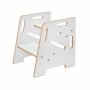 HANAH HOME Dečija stepenica Step Stool White - slika 2