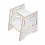 HANAH HOME Dečija stepenica Step Stool White - slika 1