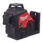 MILWAUKEE Zeleni laser 3-polni 360° 12V – M123PL-0C - slika 2