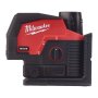 MILWAUKEE Akumulatorski zeleni 3D laser 30m 12V – M12CLLP-301C - slika 3