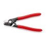KNIPEX Makaze za kablove sa oprugom za otvaranje i skidanjem izolacije 165mm – 95 41 165 - slika 2