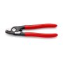 KNIPEX Makaze za kablove sa oprugom za otvaranje i skidanjem izolacije 165mm – 95 41 165 - slika 1