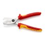 KNIPEX Makaze za kablove 200mm izolovane 1000V - 95 16 200 - slika 1