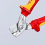 KNIPEX Izolovane makaze za kablove StepCut 160mm 1000V VDE – 95 16 160 - slika 3