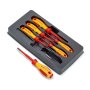 KNIPEX Set krstastih izolovanih odvijača 1000V VDE 6/1 – 00 20 12 V03 - slika 2