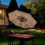 Bolzz Suncobran sa led osvetljenjem brown Bolzz - slika 3