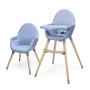 KINDERKRAFT KINDERKRAFT STOLICA ZA HRANJENJE 2U1 FINI 2 NORDIC BREEZE - slika 1