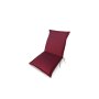 AGROMARKET Jastuk sa naslonom za stolice 49x119x4 bordo - slika 1