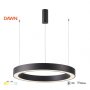 HOME LIGHT Vesta 683 LED visilica crna - slika 1