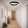 HOME LIGHT Vesta 680 LED plafonjera crna - slika 3
