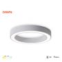 HOME LIGHT Vesta 679 LED plafonjera bela - slika 2