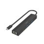HAMA USB-C Hub, 6 portova, 3 x USB-A, USB-C, HDMI, LAN - slika 2