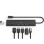 HAMA USB-C Hub, 6 portova, 3 x USB-A, USB-C, HDMI, LAN - slika 1