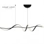 HOME LIGHT Solea 12 LED luster crni - slika 1