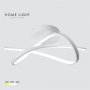 HOME LIGHT Solea 91 CCT LED luster beli - slika 1
