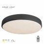 HOME LIGHT Solea 87 CCT LED plafonjera crna - slika 1