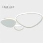 HOME LIGHT Solea 19 LED plafonjera bela - slika 1