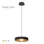 HOME LIGHT Solea 66 CCT LED visilica crna - slika 1