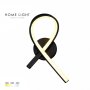HOME LIGHT Solea 88 CCT LED zidna lampa crna - slika 1