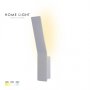 HOME LIGHT Solea 84 CCT LED zidna lampa bela - slika 1