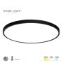 HOME LIGHT L7760-18W CCT LED plafonjera sa senzorom crna - slika 1