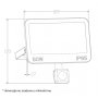 DAWN GN-FL913S-50W CCT LED reflektor - slika 2