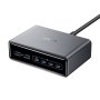 ANKER Prime 200W GaN stoni brzi punjač, 6-portova (4x USB-C i 2x USB-A) srebrni - slika 1