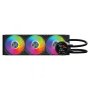 LevelPlay Combat Liquid 360 HUD AIO crno vodeno hladnjenje sa ekranom KRW-H13NN-20APN-GN1 - slika 2
