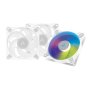 Arctic P12 PWM 120mm PST A-RGB 3 komada set ventilatora beli ACFAN00258A - slika 1